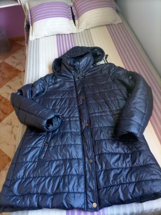Chaqueta acolchada azul marino T.2XL/3XL