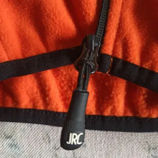 Chaqueta polar naranja talla L