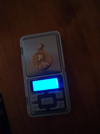 Medalla Oro 750, 7,66g