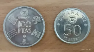Monedas Mundiales 82