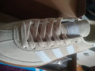 Deportivas Adidas Mujer Talla 40 Beige/Blanco