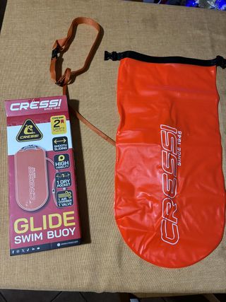 Boa Cressi Glide Swim Buoy Arancione