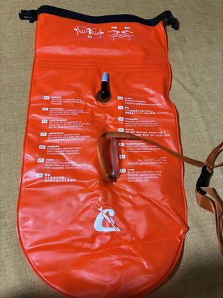 Boa Cressi Glide Swim Buoy Arancione