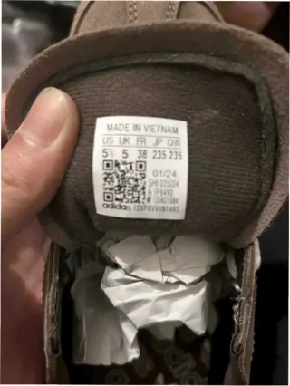 Adidas Handball Spezial Beige/Marrón Talla 38