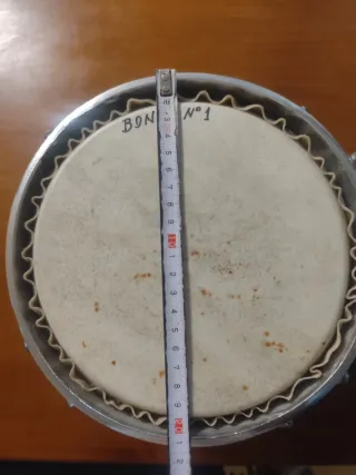 Bongos Cubanos Madera y Metal