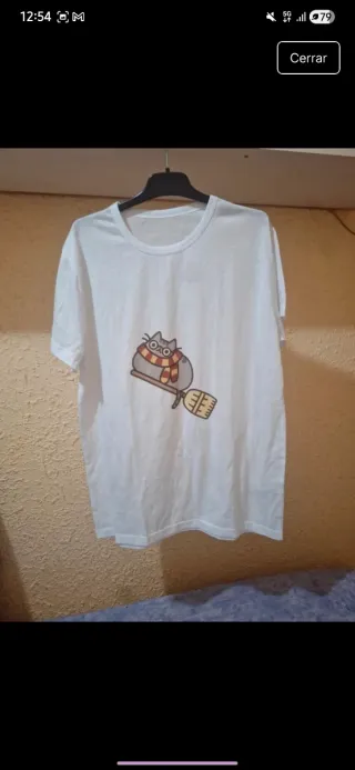 Camiseta Pusheen Harry Potter