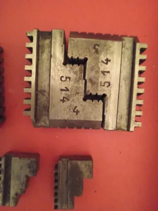 Griffe per mandrino tornio 10 pezzi