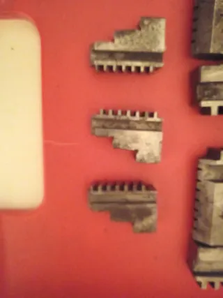 Griffe per mandrino tornio 10 pezzi