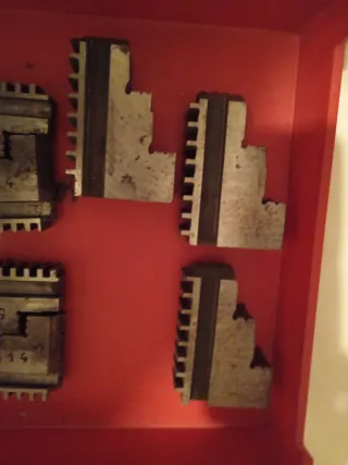 Griffe per mandrino tornio 10 pezzi