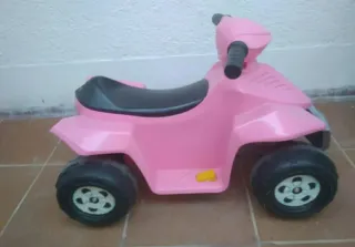 Quad infantil rosa