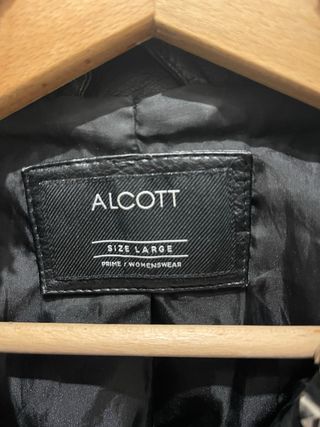 Giubbotto donna Alcott nero con borchie L