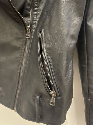 Giubbotto donna Alcott nero con borchie L