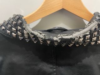 Giubbotto donna Alcott nero con borchie L