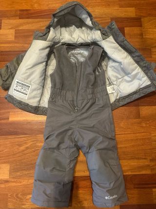 Chaqueta y mono esquí/ Nieve columbia (86cm)