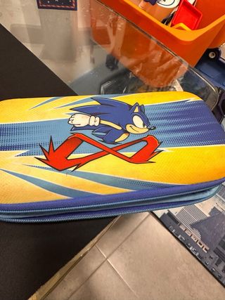 Nintendo Switch Lite Grigia con custodia Sonic