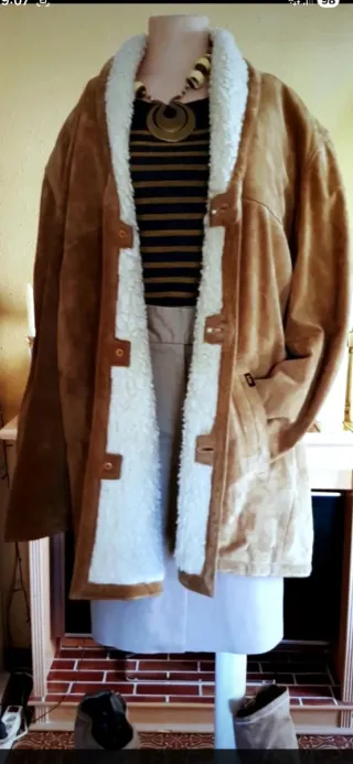 Abrigo Lois Piel Serraje Estilo Cowboy