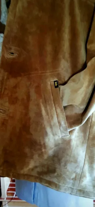 Abrigo Lois Piel Serraje Estilo Cowboy