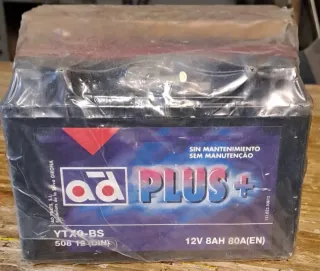 Batería Moto AD Parts Plus YTX9-BS 12V 8AH
