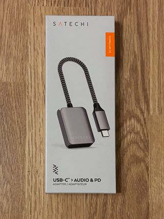 Adaptador Satechi USB-C Audio y PD 30W