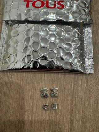 Pendientes Tous Plata Oso