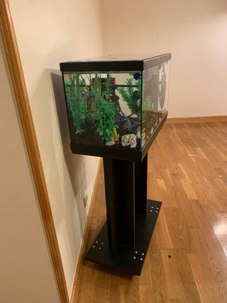 Pecera/acuario 60 litros con mueble
