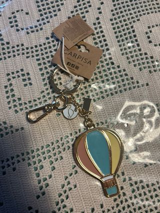 Portachiavi a forma di mongolfiera