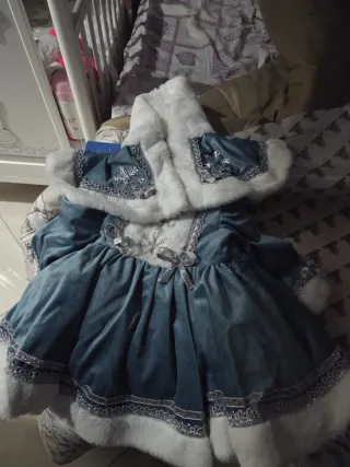 Vestito Carnevale Veneziano Bimba 2 Anni