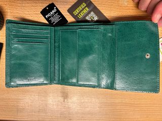 Cartera Picard de piel verde mujer