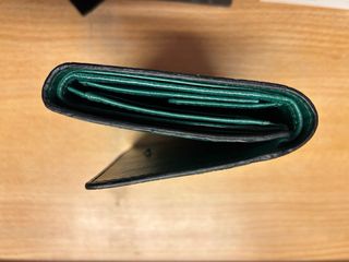 Cartera Picard de piel verde mujer