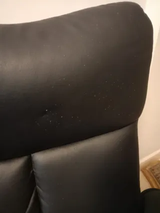 Sillón reclinable con reposapiés