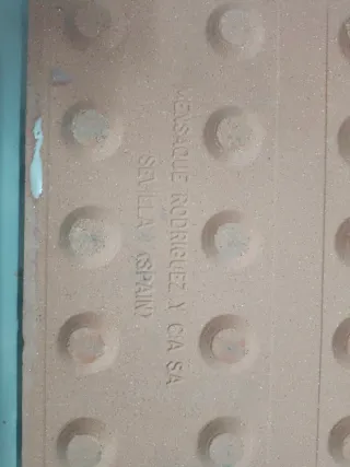 4 Azulejo Mensaque Decorado