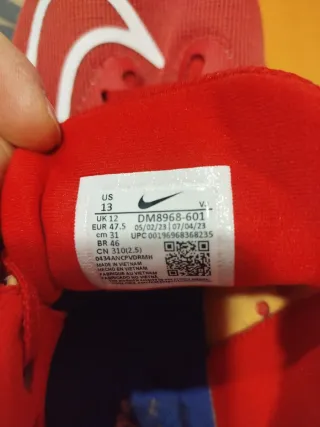 Nike Zoom Fly 5 Placa Carbono Roja