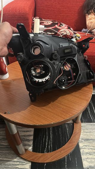 Faros Opel Vectra C Ojos de Ángel derecha