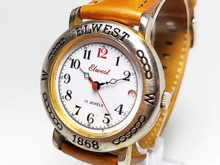 Orologio Elwest Paninaro 1988 carica manuale 17Jew