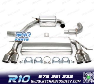 SILENCIOSO ESCAPE AUDI A3 SPORTBACK 8P 03-08