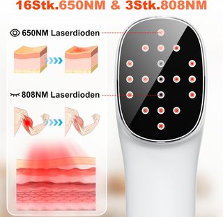 Lampada Terapia Luce Rossa/Infrarossi 650+808nm