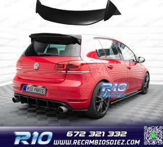 ALERON SPOILER VOLKSWAGEN VW GOLF 6 08-12 LOOK ASPEC