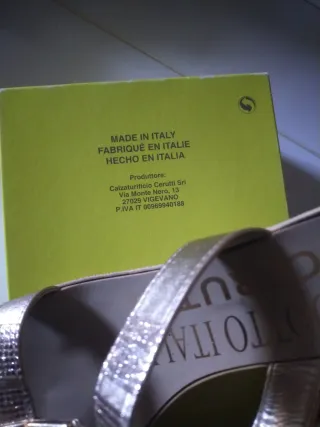 Sandali Cerutti oro donna