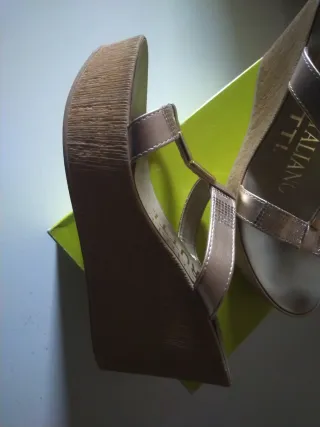 Sandali Cerutti oro donna