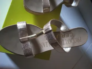 Sandali Cerutti oro donna