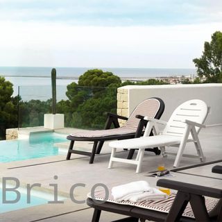 Tumbona Caimán Blanca