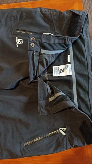 Pantalón de esquí Salomon negro