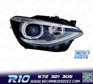 FARO DCH XENON BMW F20 F21 10-14 LED FONDO NEGRO