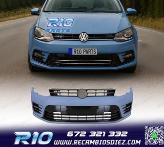 PARAGOLPES DELANTERO VOLKSWAGEN VW POLO 09-17 LOOK WRC