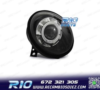 FAROS PARA VOLKSWAGEN VW LUPO 98-05 LUZ DIURNA OJOS ANGEL FO