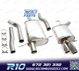 SILENCIOSO ESCAPE AUDI A4 B8 B8.5 07-15