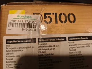 Cámara Nikon D5100 + Accesorios