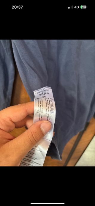 T-shirt EA7 Emporio Armani Blu XS