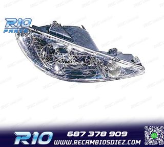 FARO DCH PEUGEOT 206 98-09 H7+H7