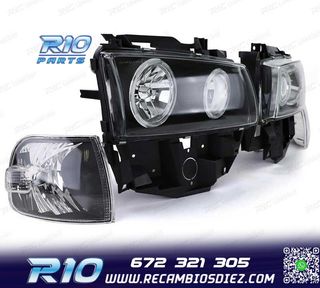 FAROS VOLKSWAGEN VW T4 CARAVELLE MULTIVAN 97-03 OJOS DE ANGE